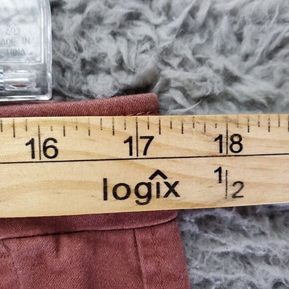 Market & Spruce Jeans Womens Size 14 Mauve Pink Casual Slim Fit Stretch Denim - Picture 7 of 12